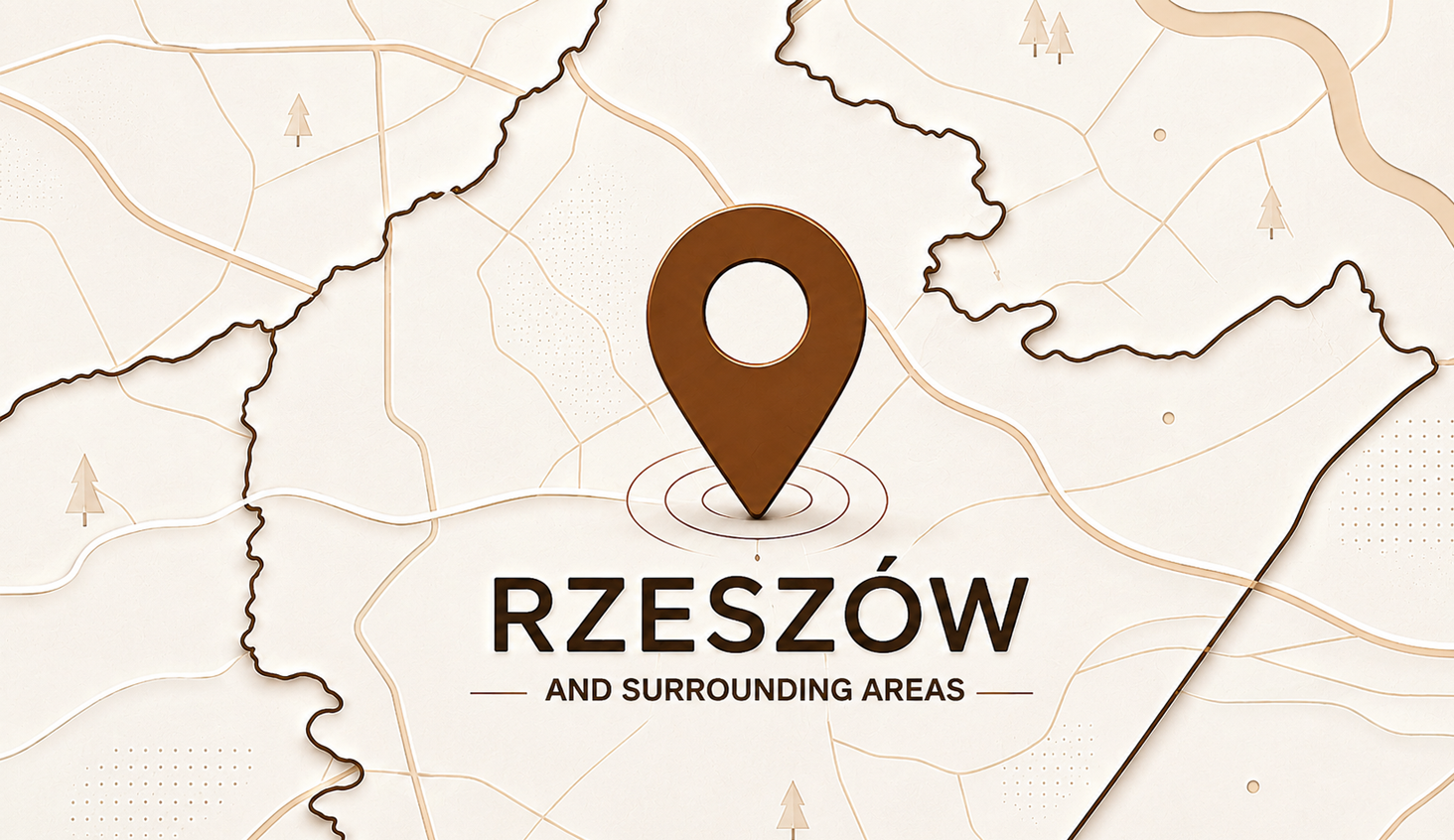 Map of Rzeszów
