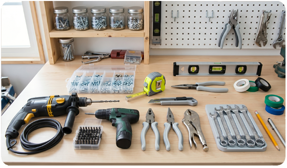 Tools and workshop